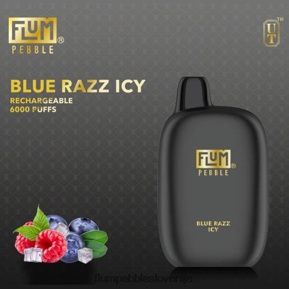 FLUM PEBBLES 6000 vpihov | Flum Pebble Flavors 0F820014 modra razz ledena